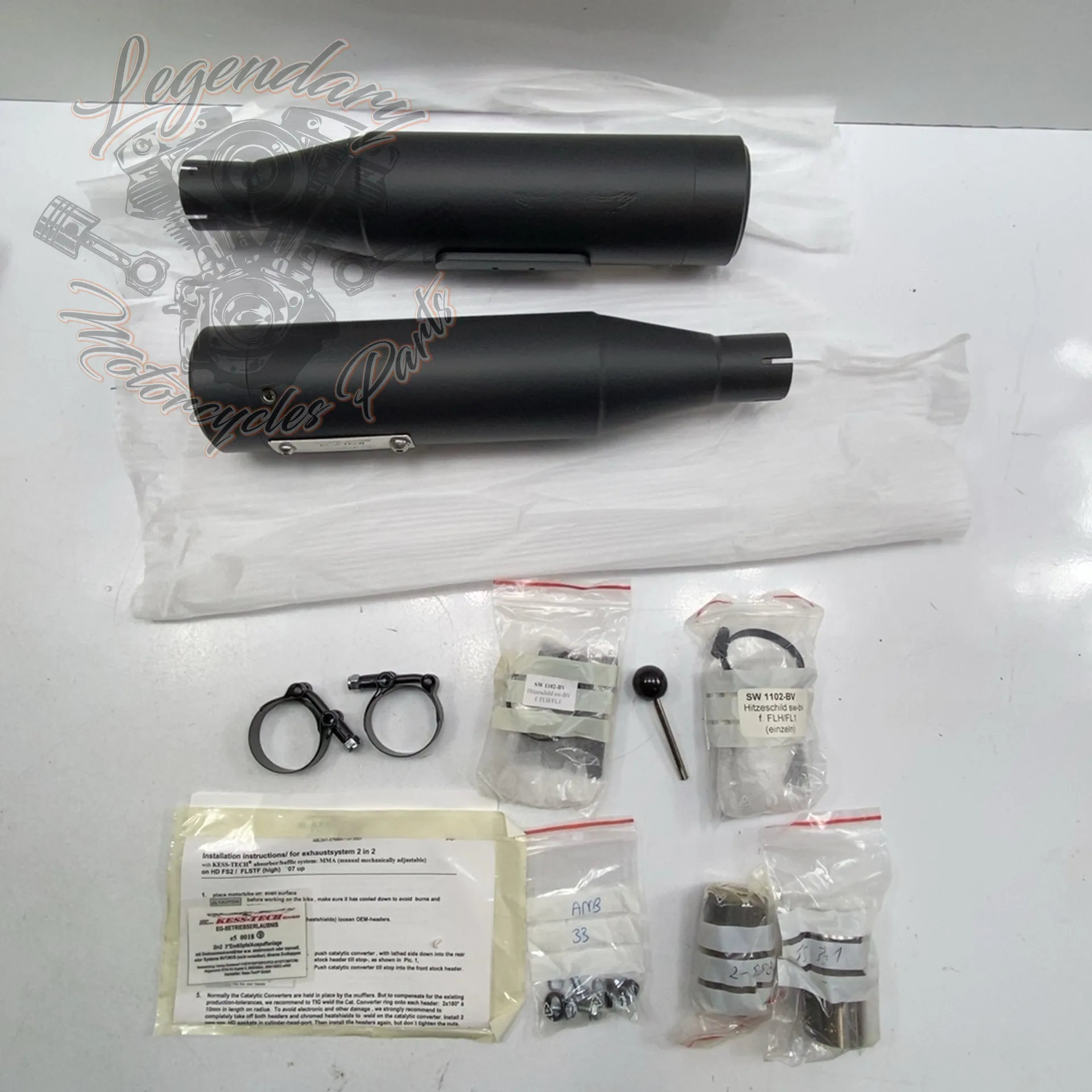 Paire de silencieux OEM 101-2122-266